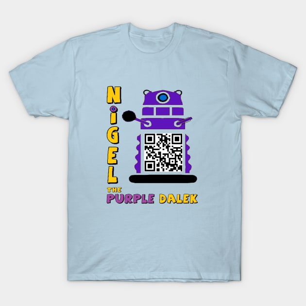 Nigel the Purple Dalek T-Shirt by cheese_merchant